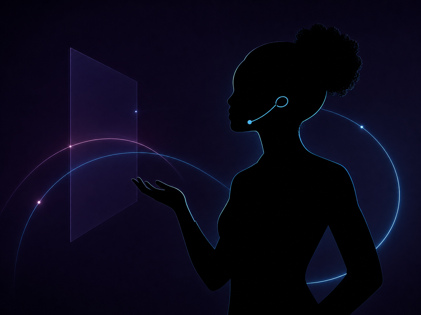 Technical silhouette representing the Tele Sales Executive role